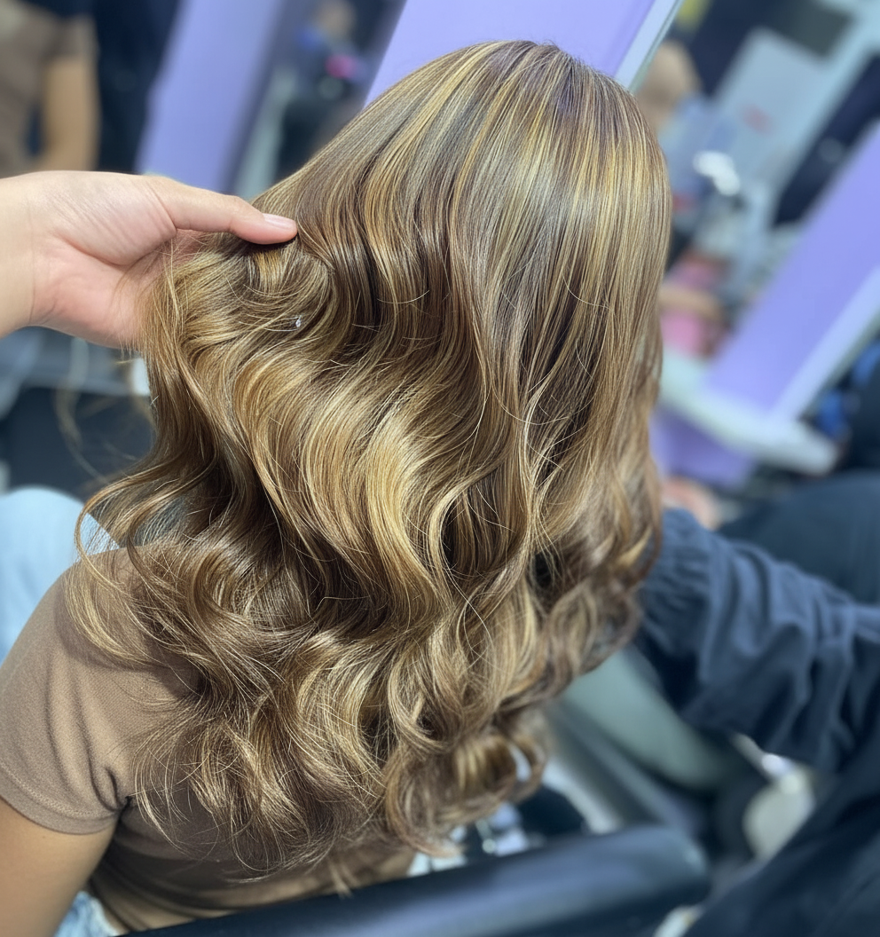Ash Blonde Balayage Signature