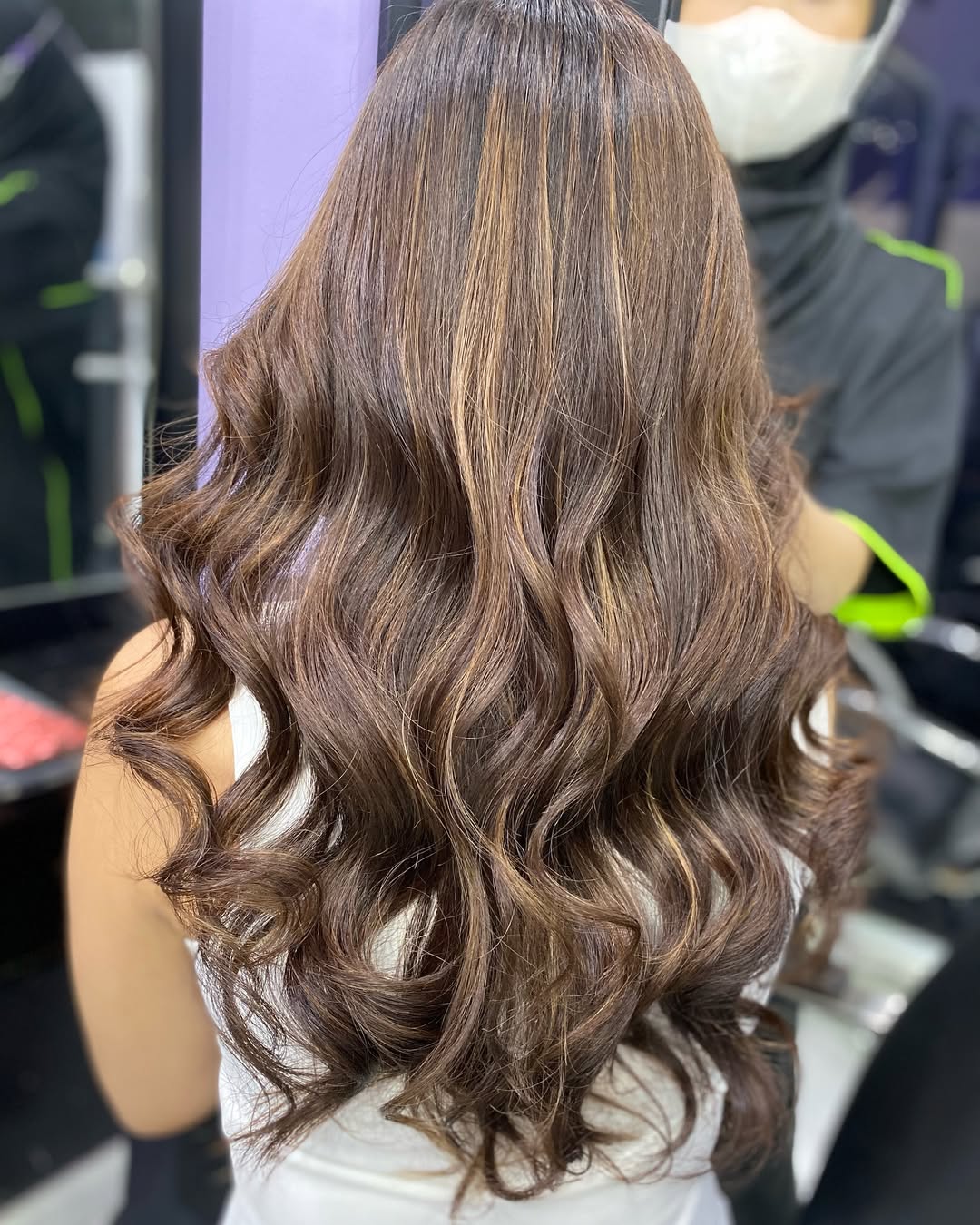 Soft Balayage Ash Brown
